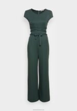 Z62T870 Women Anna Field Jumpsuit Dark Green - Image 4