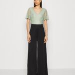 Z62T871 Women Anna Field Jumpsuit Light Green/Black