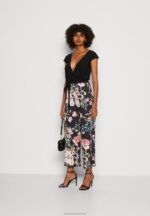 Z62T873 Women Anna Field Jumpsuit Black/Multi-Coloured - Image 2