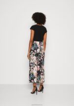 Z62T873 Women Anna Field Jumpsuit Black/Multi-Coloured - Image 3