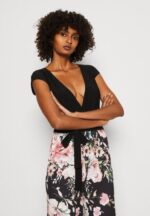 Z62T873 Women Anna Field Jumpsuit Black/Multi-Coloured - Image 4