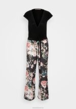 Z62T873 Women Anna Field Jumpsuit Black/Multi-Coloured - Image 5