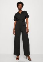 Z62T876 Women Anna Field Jumpsuit Black - Image 4