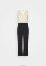 Z62T877 Women Anna Field Lurex Top Jumpsuit Black