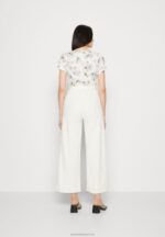 Z62T880 Women Anna Field Jumpsuit Beige/White - Image 3