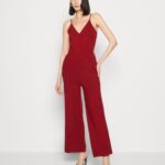 Z62T882 Women Anna Field Jumpsuit Dark Red