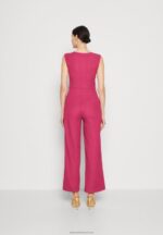 Z62T885 Women Anna Field Jumpsuit Pink - Image 3