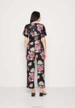 Z62T888 Women Anna Field Jumpsuit Black/Multi-Coloured - Image 3