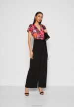 Z62T894 Women Anna Field Jumpsuit Pink/Black - Image 2