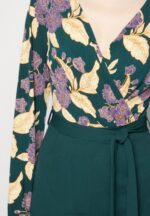 Z62T899 Women Anna Field Jumpsuit Dark Green/Yellow - Image 6