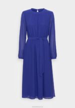 Z62T8 Women Anna Field Day Dress Blue - Image 4