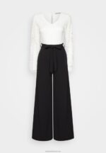 Z62T901 Women Anna Field Jumpsuit White/Black