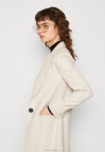 Z62T911 Women Anna Field Classic Coat Beige - Image 4