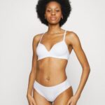 Z62T915 Women Anna Field Edison 2 Pack Non Wired T-Shirt Bra White/Grey