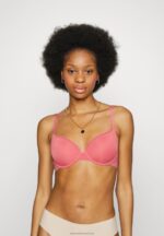 Z62T923 Women Anna Field 2 Pack Underwired Bra Pink/Beige - Image 4