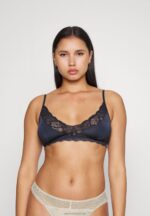 Z62T939 Women Anna Field 2 Pack Triangle Bra Pink/Blue - Image 4