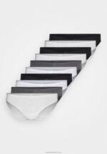 Z62T999 Women Anna Field Shannon 10 Pack Brief Briefs Grey