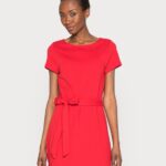 Z62T99 Women Anna Field Jersey Dress Red